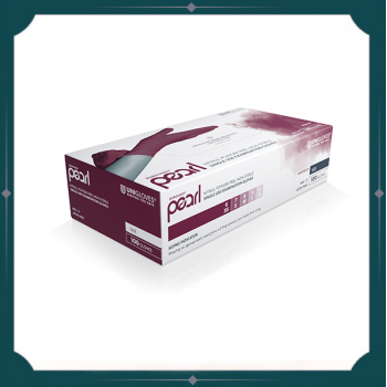 Gants Nitrile - Burgundy