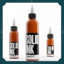 burnt orange / solid ink