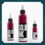 burgundy / solid ink