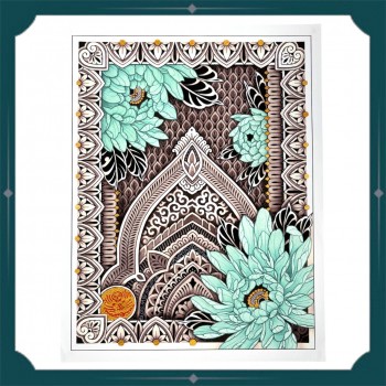 Dino Vallely - Blue Peony