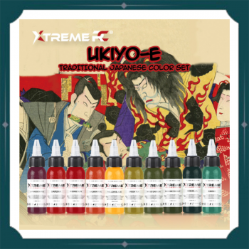 Ukiyo-e Traditional Japanese Color Set - Xtreme