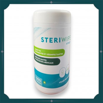 Lingettes x100 - SteriWipes Stericid