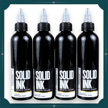 Sumi Set - Solid Ink 4x120ml (Horitomo)